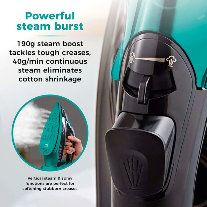 Tower Ceraglide Teal Iron 3100w