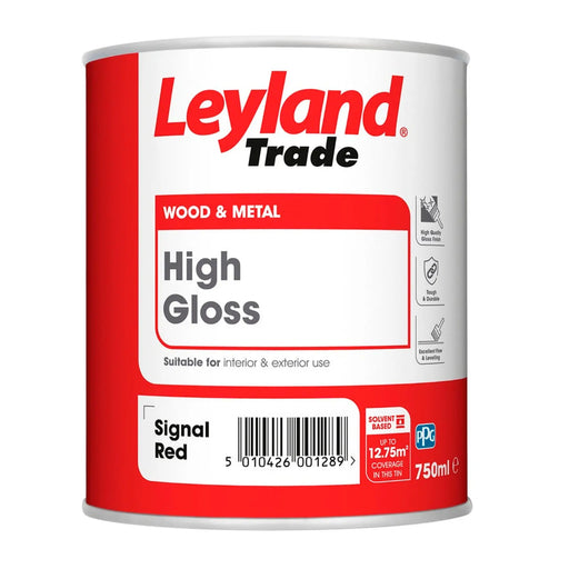 Leyland Trade High Gloss Signal Red 750ml