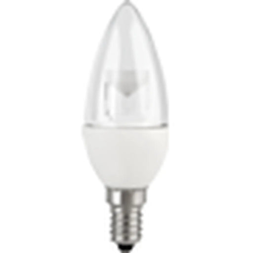 TCP LED Candle Prism Wh Cle E14 15h 27 Single