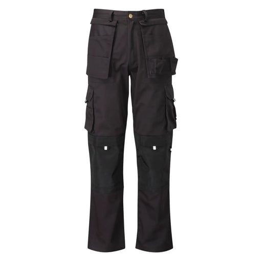 Orbit Pro Black Multi Pocket Trousers 30R