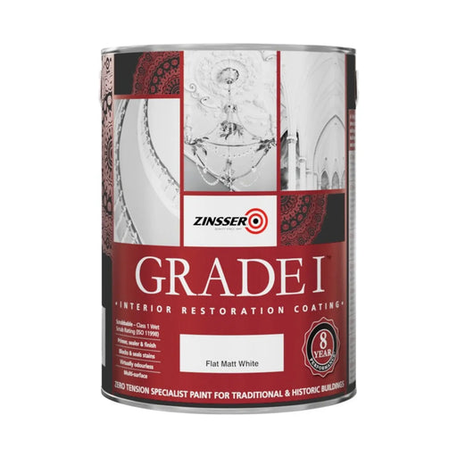 Zinsser Grade 1 White Matt Mould Remover Paint 2.5L