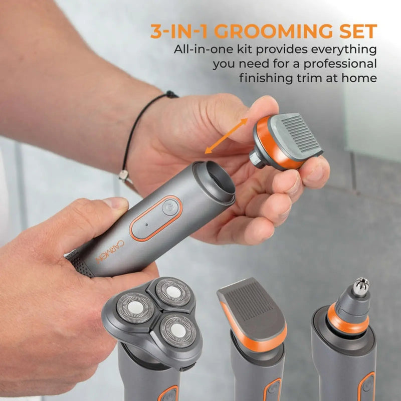Carmen Titan Titanium 3 in 1 Grooming Set