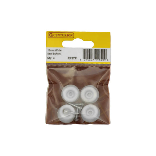 19mm White Seat Buffers