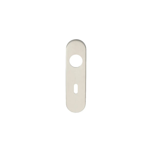Radius Coverplate To Suit Cslp - Pair - Lock 57Mm C/C - Satin Stainless Steel