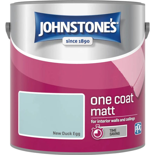 Johnstone's One Coat Matt 2.5L Duck Egg