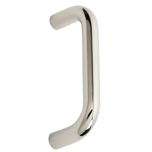 19Mm Dia. D Pull Handle - 150Mm C/C - Bolt Through Fixing - Bright Stainless Steel