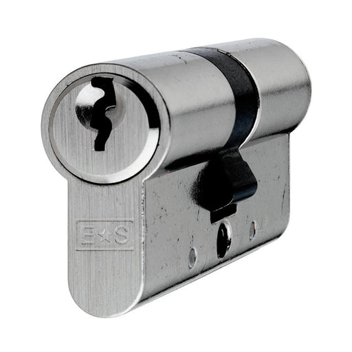 Mp5 60Mm Euro Double Cylinder - Ktd - (Contract) - Nickel Plated