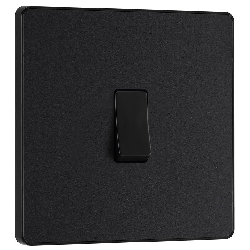 BG Electrical Evolve Matt Black - Intermediate switch