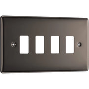 BG Electrical Grid - 4 module, rectangular