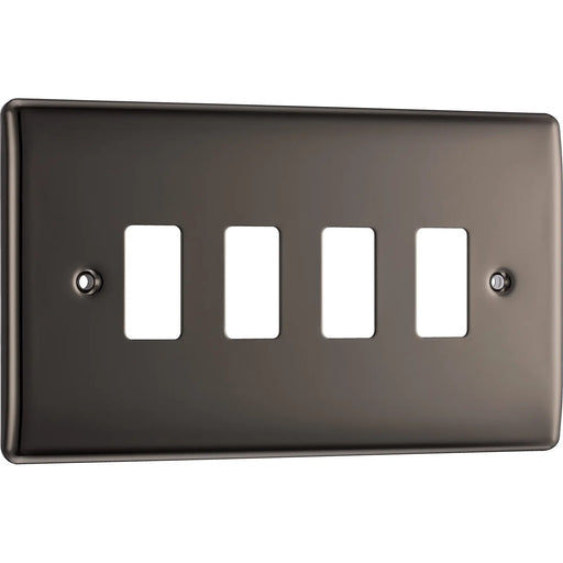 BG Electrical Grid - 4 module, rectangular