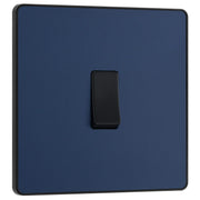 BG Electrical Evolve Matt Blue - Single, 2 way switch