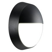 Luceco Ext Residential - Exterior residential bulkhead eyelid 400lumens with white or black bezel