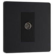 BG Electrical Evolve Matt Black - Single, co-axial