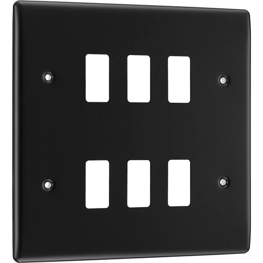 BG Electrical Grid - 6 module, square