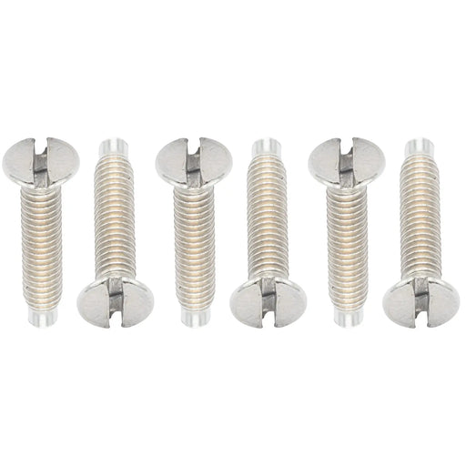 BG Electrical Flatplate Screwless - M3.5, 17mm screws, 10pk