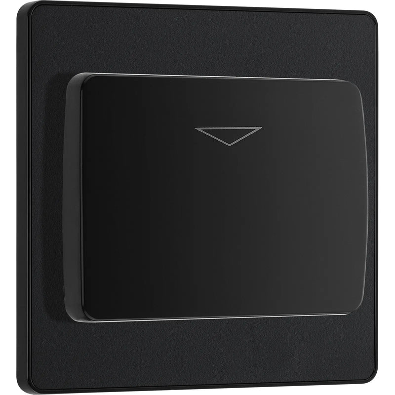 BG Electrical Evolve Matt Black - Hotel key card switch