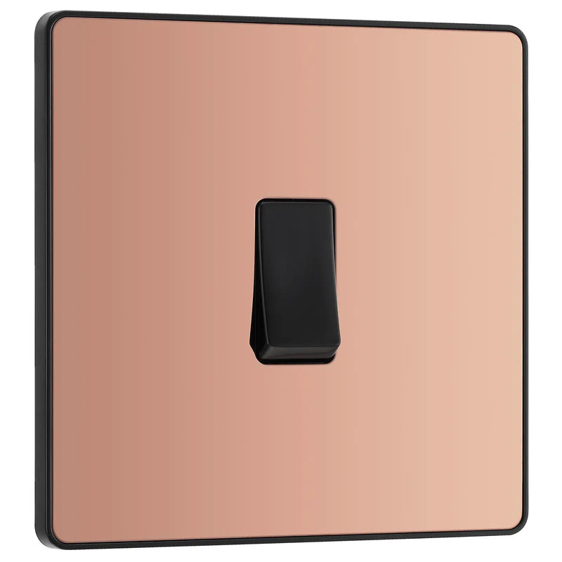 BG Electrical Evolve Polished Copper - Single, 2 way switch