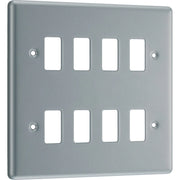 BG Electrical Grid - 8 module, square