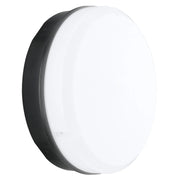 Luceco Mosi bulkhead round black 1150 lumens fixed output driver - Pack of 1