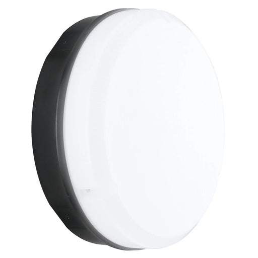 Luceco Mosi bulkhead round black 1150 lumens fixed output driver - Pack of 1