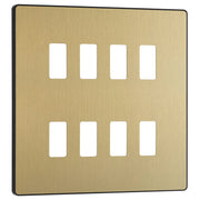 BG Electrical Grid - 8 module, square