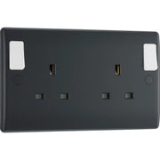 BG Electrical Part M - Double, switched, double pole, outboard rockers