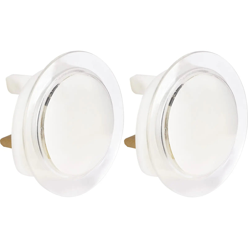 Masterplug Home - Glow Light, White