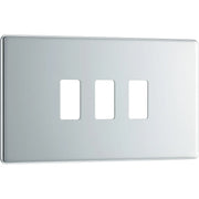 BG Electrical Grid - 3 module, rectangular