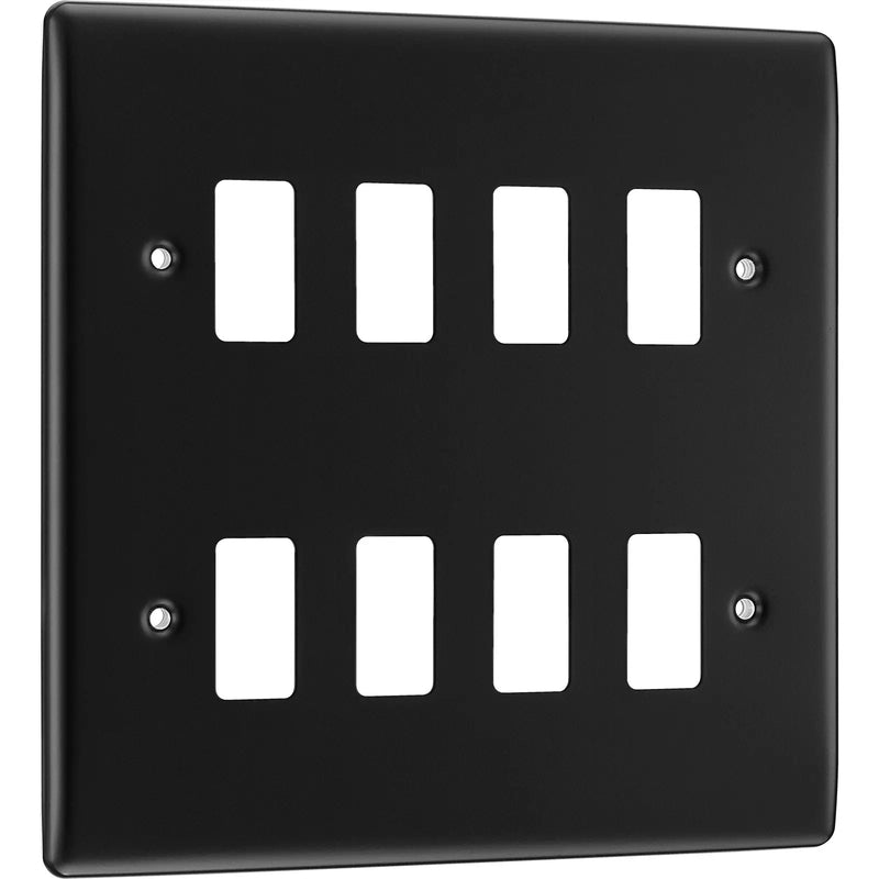 BG Electrical Grid - 8 module, square