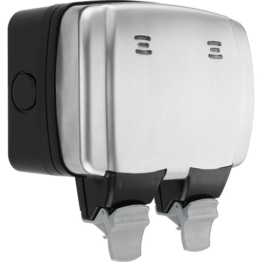 BG Electrical Weatherproof Decorative - Double, switched, double pole, IP66