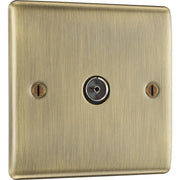 BG Electrical Nexus Metal Antique Brass - Single, co-axial
