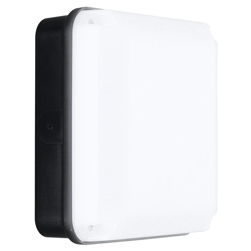Luceco Mosi bulkhead square black 735 lumens and fixed output driver - Pack of 1