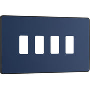BG Electrical Grid - 4 module, rectangular