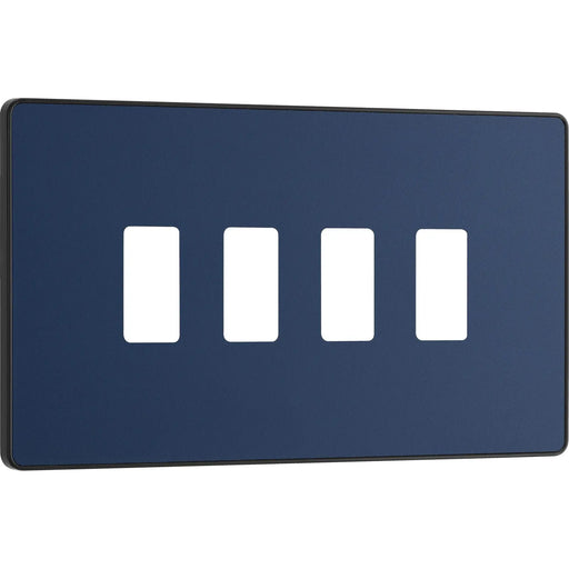 BG Electrical Grid - 4 module, rectangular