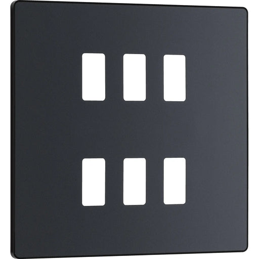 BG Electrical Grid - 6 module, square