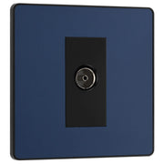 BG Electrical Evolve Matt Blue - Single, co-axial