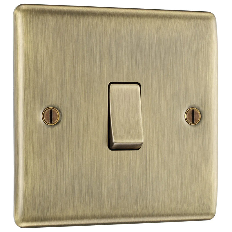 BG Electrical Nexus Metal Antique Brass - Intermediate switch