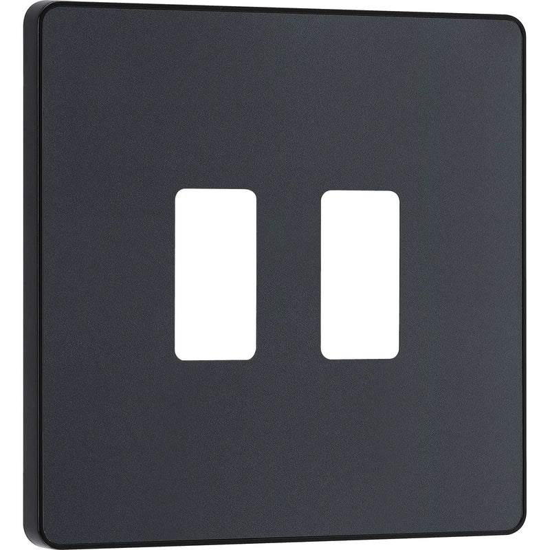 BG Electrical Grid - 2 module, square