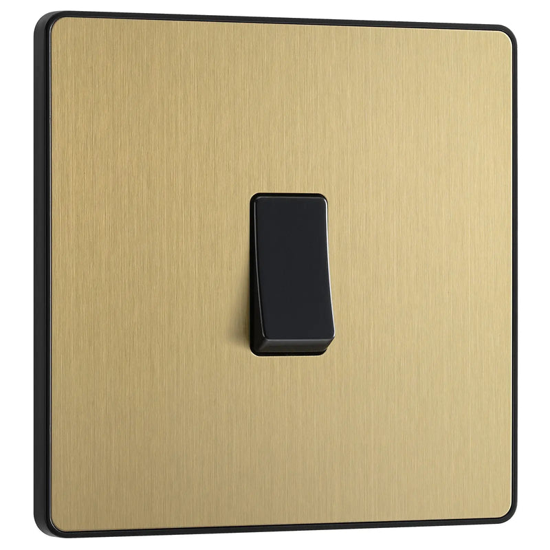 BG Electrical Evolve Satin Brass - Intermediate switch