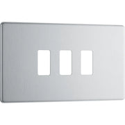 BG Electrical Grid - 3 module, rectangular