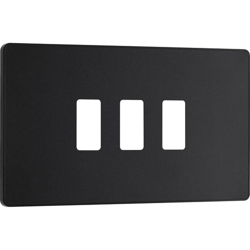 BG Electrical Grid - 3 module, rectangular