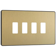 BG Electrical Grid - 4 module, rectangular