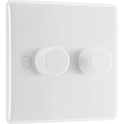 BG Electrical 800 Series - Double, 2 way push 200W