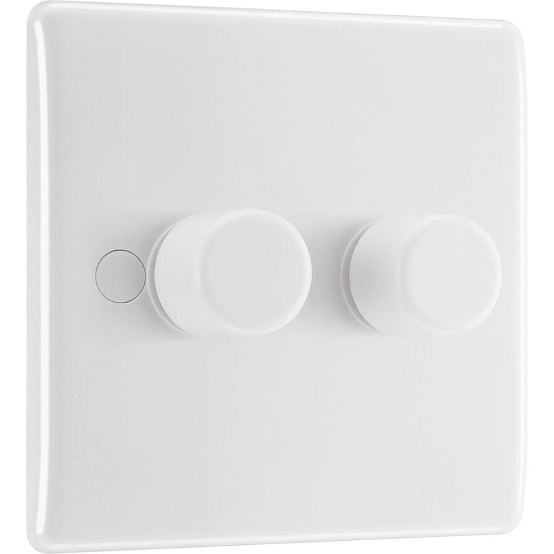 BG Electrical 800 Series - Double, 2 way push 200W