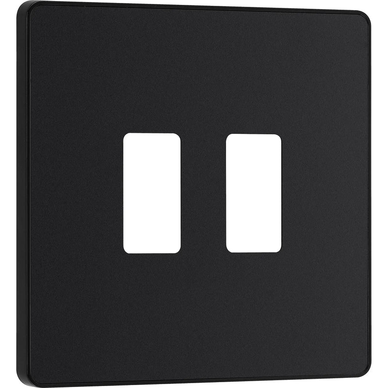 BG Electrical Grid - 2 module, square