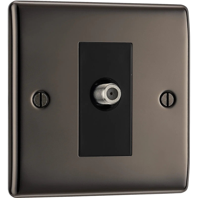 BG Electrical Nexus Metal Black Nickel - Single, satellite