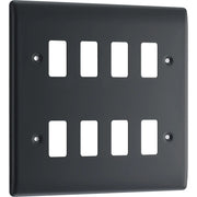 BG Electrical Grid - 8 module, square