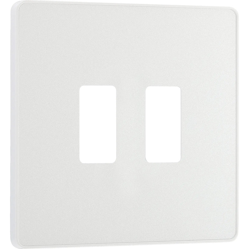 BG Electrical Grid - 2 module, square