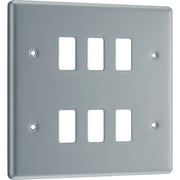 BG Electrical Grid - 6 module, square