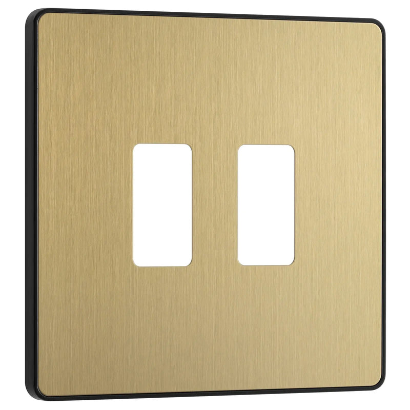 BG Electrical Grid - 2 module, square